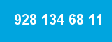 928 134 68 11 928 134 68 11